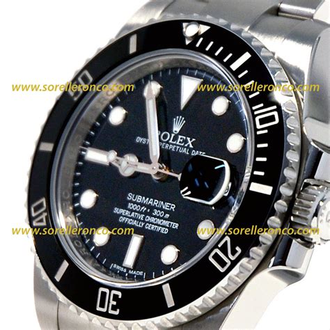 rolex submariner rosso nero prezzo|rolex submersible ceramica.